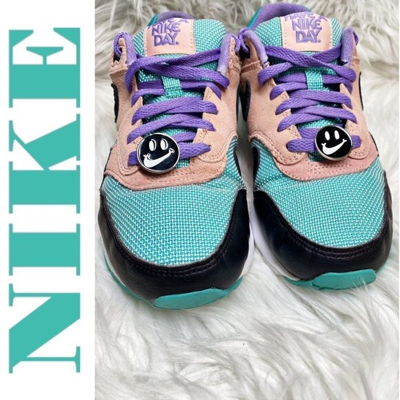 LIMITED EDITION NIKE AIR MAX Have A Nike Day Smiley Face, Women’s 9 - Picture 12 of 15